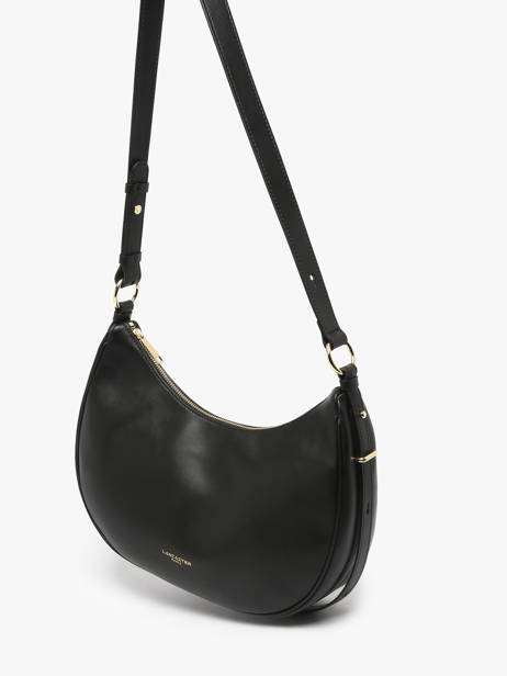 Cross Body Tas Donna Aria Leder Lancaster Zwart donna aria 77 ander zicht 2